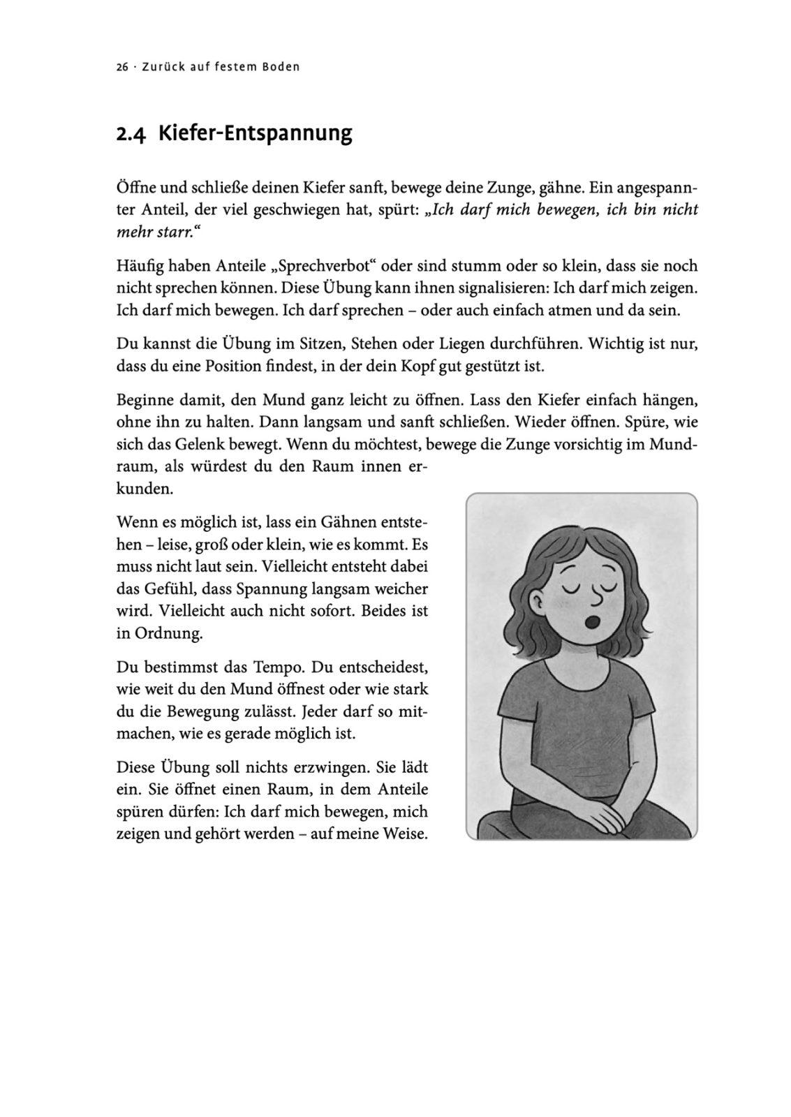 Back on Solid Ground by Michaela Huber and Martina Pacino-Huber, interior page 1