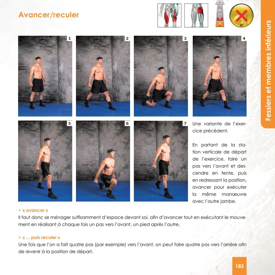 Encyclopedia of Bodyweight Strength Training Exercises by Emmanuel Akermann, forward and backward lunges