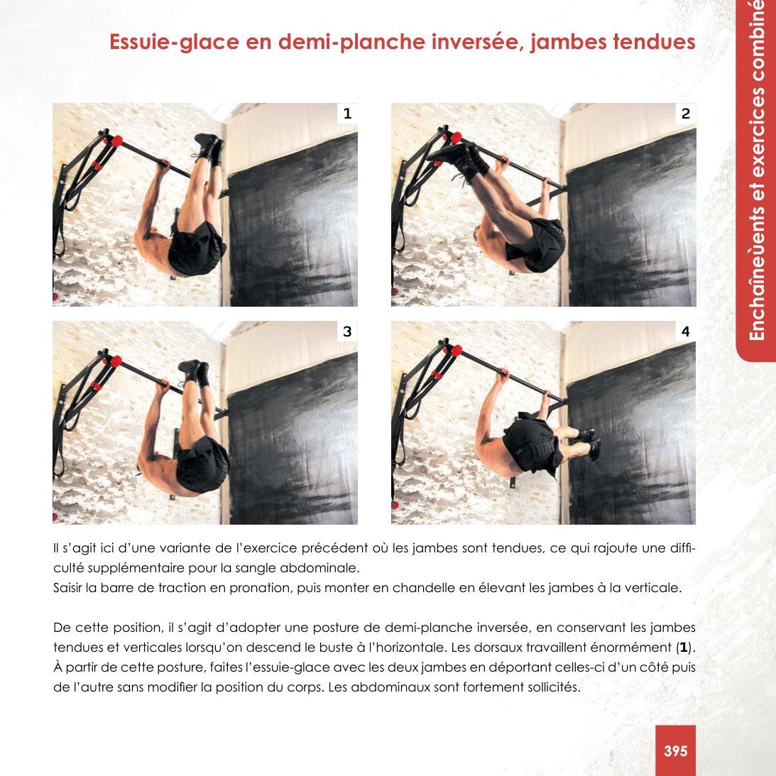 Encyclopedia of Bodyweight Strength Training Exercises by Emmanuel Akermann, inverted windshield wipers