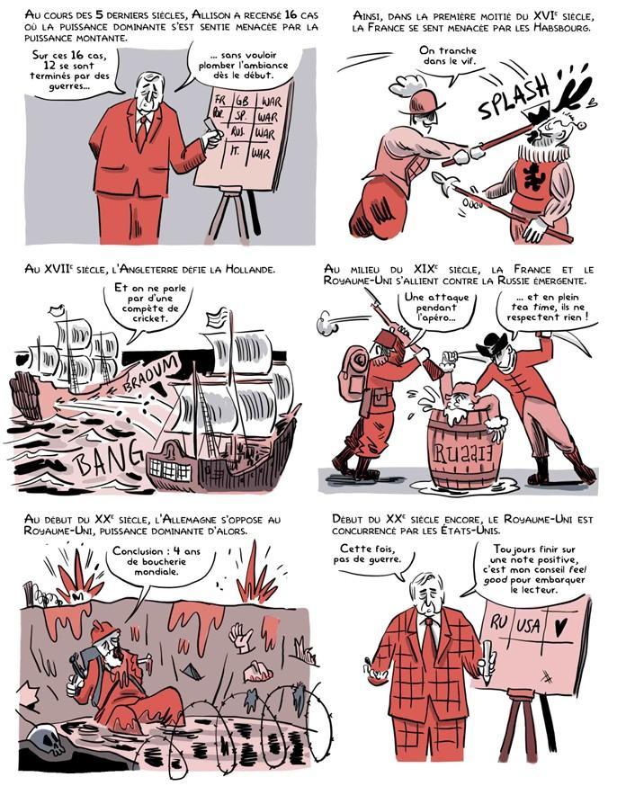 Geostrategix - China and the United States by Pascal Boniface and Tommy, sample page