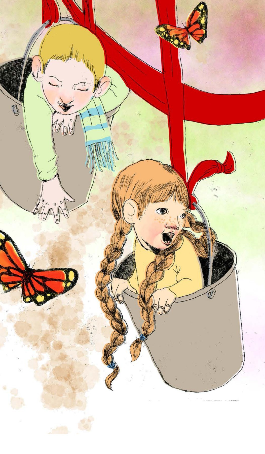 Inside illustration from Julia and the sequoia by Mimmo Tringale