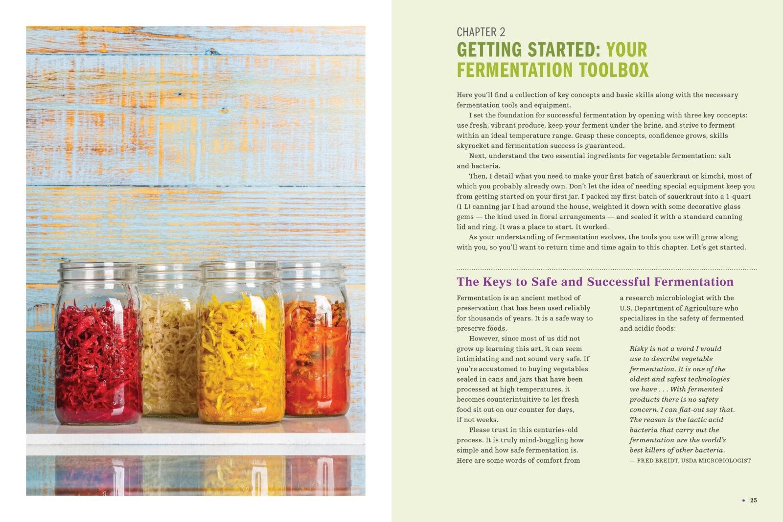 Mouthwatering Sauerkraut (Holly Howe), interior page 1