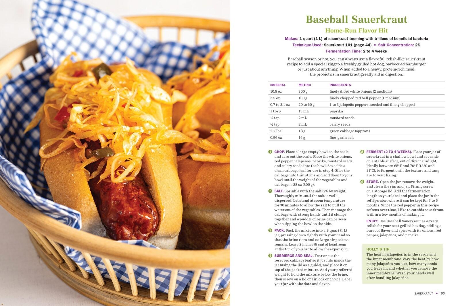 Mouthwatering Sauerkraut (Holly Howe), interior page 3