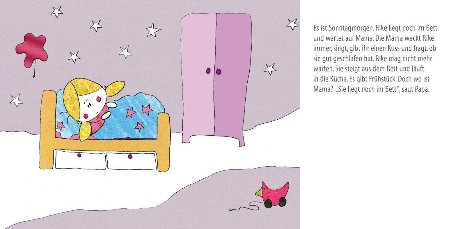 Inside illustration from Mum’s Monster by Erdmute von Mosch