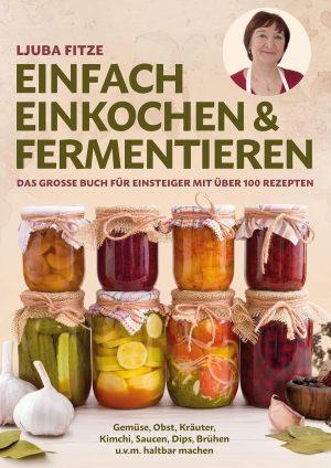 Simply Preserving and Fermenting by Ljuba Fitze, cover