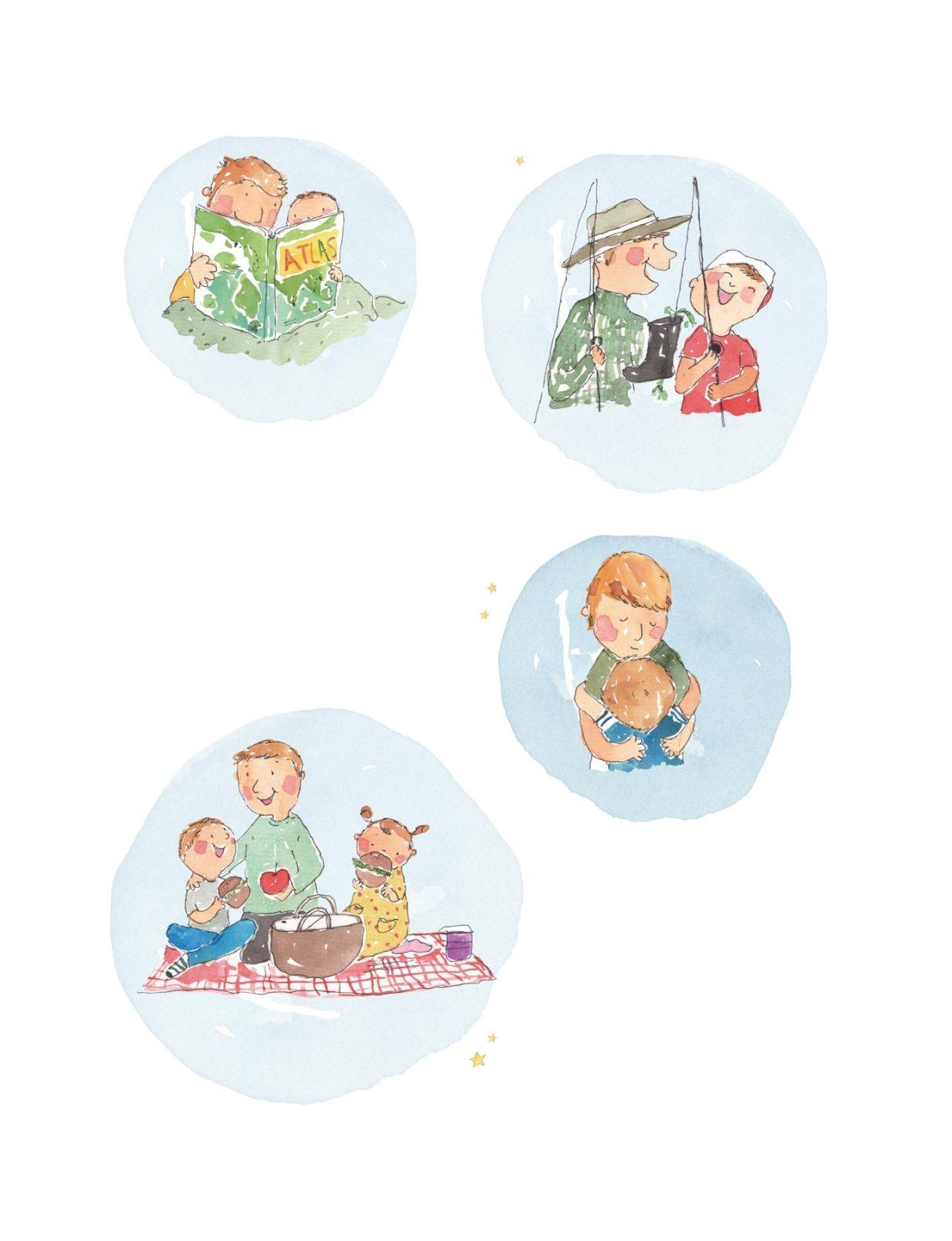 Inside illustration from Someone I Love Has Died by Catherine Stephenson, Hiruni Kariyawasam, Jenny Stephenson