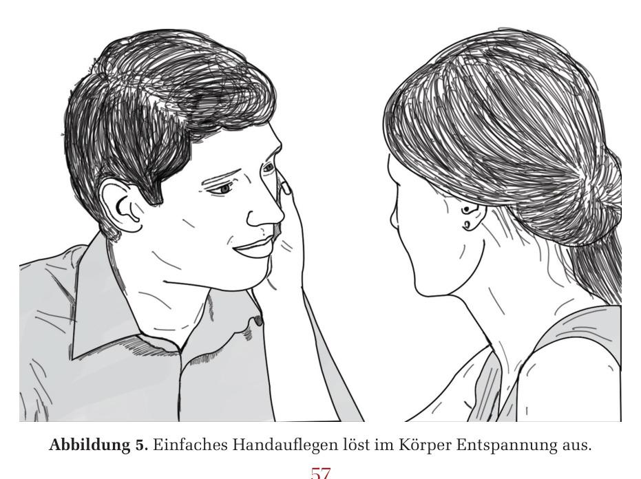 Interior page from Tantra Massage for Beginners: laying on of hands