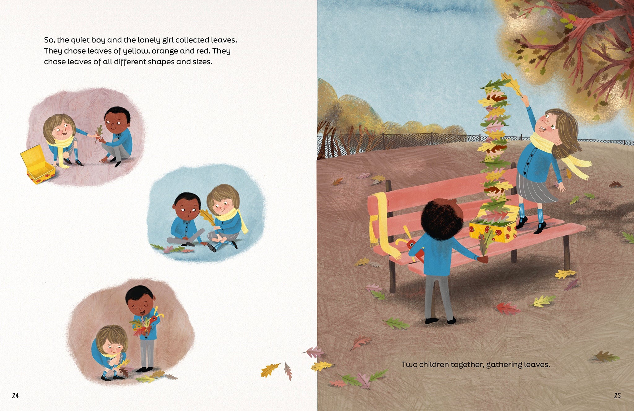 The Quiet Boy and the Lonely Girl, illustration 4