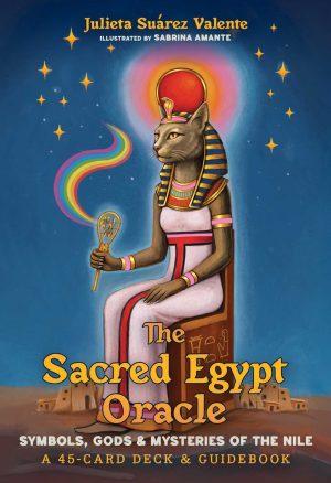 The Sacred Egypt Oracle by Julieta Suárez Valente and Sabrina Amante, cover