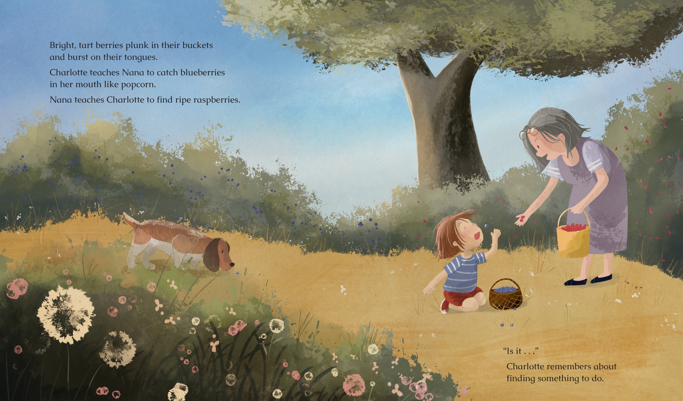 Waiting for Iced Tea (Karen Gebbia), interior illustration 1
