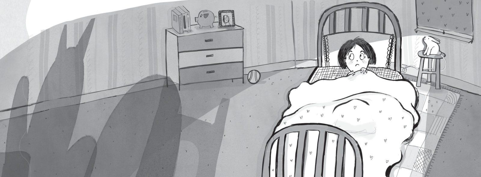 What to Do When You Dread Your Bed - 2nd Edition (Dawn Huebner), interior illustration 1