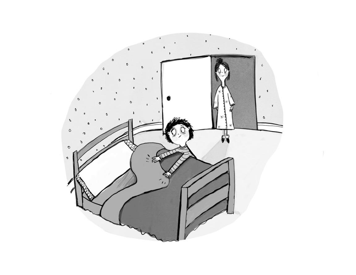 What to Do When You Dread Your Bed - 2nd Edition (Dawn Huebner), interior illustration 3