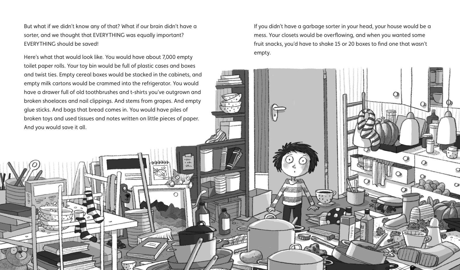What to Do When Your Brain Gets Stuck - 2nd Edition (Dawn Huebner), interior illustration 1