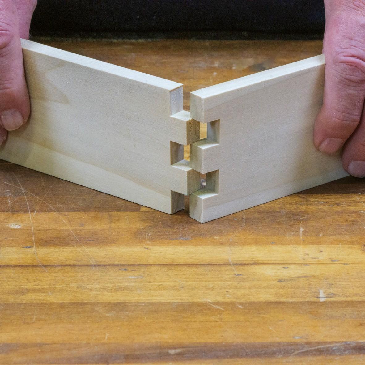 Wood Joints by Machine & by Hand - interior photograph